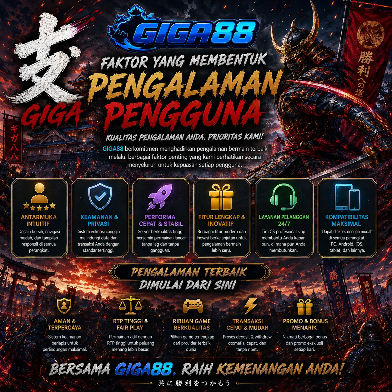 GIGA88 pengalaman pengguna platform modern